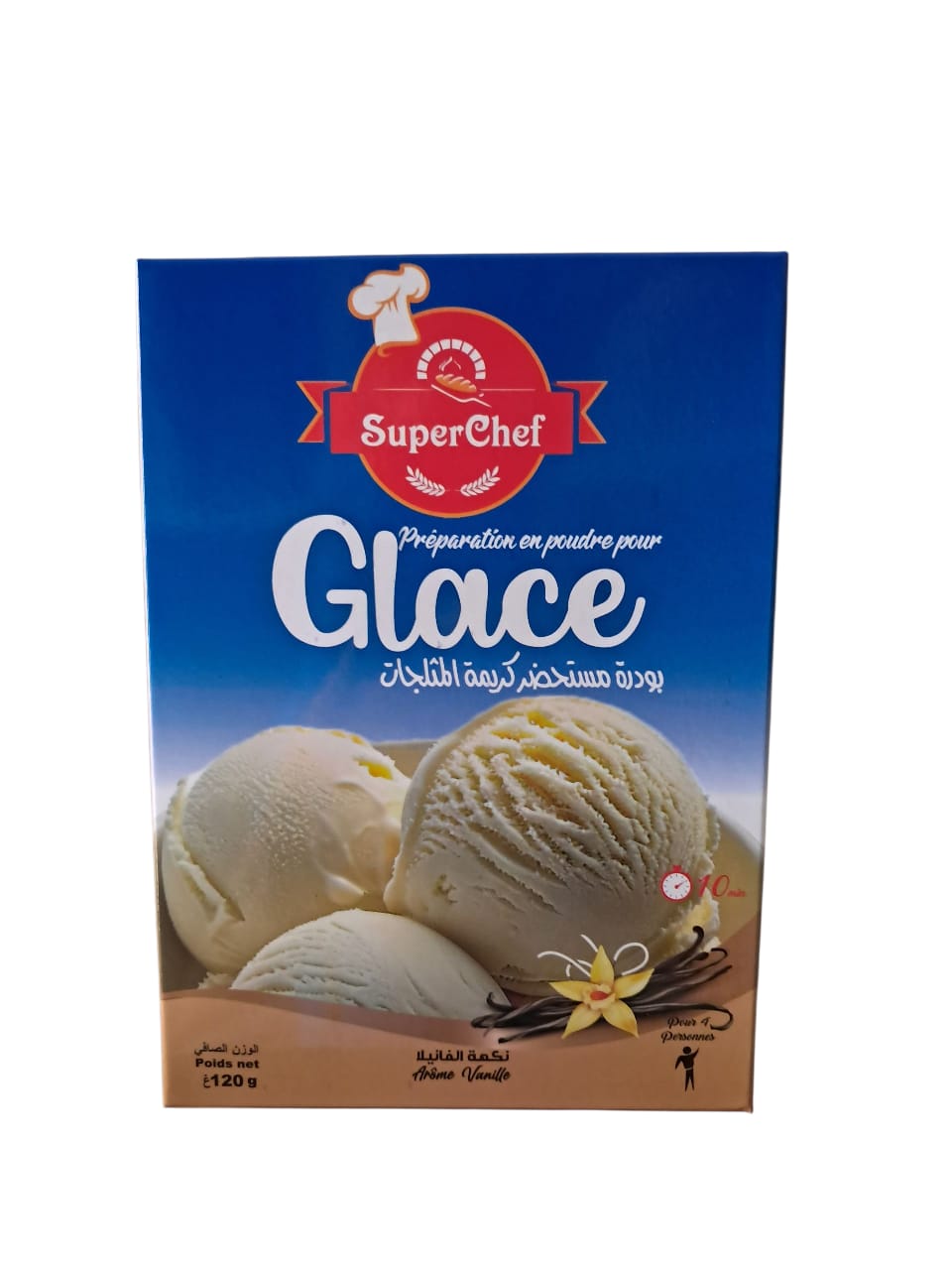 glace vanille 150g*16